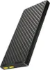 A black and gray power bank with a carbon fiber texture is shown against a white background. Náhled obrázku produktu