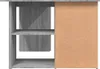 vidaXL Bureau d'angle Gris Sonoma 145x100x76 cm Bois Voir les images du produit 7
