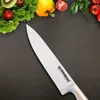Herzberg HG-SKN8: 8 Stück Edelstahl mit Acrylständer gelb Produktbild-Vorschau 4
