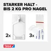 tesa Klebenagel Fliesen&Metall, 2er Set, 2 kg Haltekraft - Produktbild-Vorschau 3