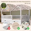 Cama infantil Crazy Pine con cajones, 140x200 cm – Cama Vista previa de la imagen del producto 4