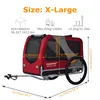DOGGYHUT® Premium XL Hundefahrradanhänger Hundeanhänger Produktbild-Vorschau 4