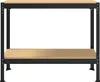 Établi vidaXL noir 115 x 55 x 91 cm en contreplaqué et Voir les images du produit 4