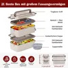 Lunchbox, 2L Edelstahl-Doppelwand Box,Isolierte und Produktbild-Vorschau 4