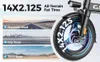 GS3 faltbares Elektrofahrrad für Erwachsene, 250W, 25 km/h, Produktbild-Vorschau 9