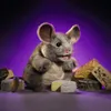 Folkmanis Handpuppe graue Maus 28 cm Produktbild-Vorschau 2