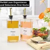 Ölspender Glas 500ml mit Ausgießer | Olivenöl Flasche & Produktbild-Vorschau 8