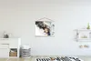 MuchoWow® Textilposter Marmor - Schwarz - Weiß - Gold - Produktbild-Vorschau 2