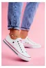 Zapatillas deportivas blancas para mujer Big Star, modelo Vista previa de la imagen del producto 18