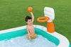 BESTWAY Piscina per famiglie con canestro 251x168x102 cm Anteprima dell’immagine prodotto 9