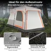 Stan COSTWAY pro 4-6 osob, kempinkový stan s všitou Náhled obrázku produktu 6