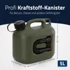 hünersdorff 800200 Benzinkanister PROFI 5,0 l Anteprima dell’immagine prodotto 2
