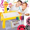 Verk 18291 Projektor na malování s příslušenstvím, žlutý Náhled obrázku produktu 4