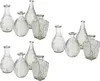 Annastore Dekorative Glasvasen, 12er Set, verschiedene Produktbild-Vorschau 1
