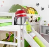 Relaxdays Feuerwehrhelm Kinder, mit Visier, Nackentuch & Produktbild-Vorschau 11
