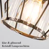 ZMH Deckenlampe Modern Deckenleuchte Flur Kristall Produktbild-Vorschau 8