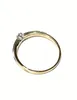 Goldring 585/- bicolor mit Brillant 0,05 ct w/si Produktbild-Vorschau 3