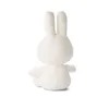 A white plush toy rabbit is shown from the back, sitting on a white background. Produktbild-Vorschau