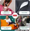 Ecopuf -  Sedací vak Bean Bag s výplňou, z manšestru, s Náhľad obrázku produktu 13