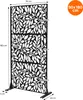 ML-Design Metall-Sichtschutz Firenze 90x180 cm aus Stahl Produktbild-Vorschau 7
