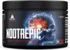 A black tub of NootrEpic powder with a graphic of a skull and brain with electrical currents. Náhľad obrázku produktu