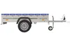 Gartenanhänger 200 Kipp mit Stützrad und blauer Plane Produktbild-Vorschau 3