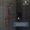 SANTRAS® Duschschlauch aus Kunststoff 1/2" in Rot - 1,25 m Produktbild-Vorschau 3