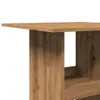 vidaXL Table de bar avec étagères Chêne Artisan 60x60x102 Voir les images du produit 6