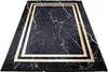 Tapiso Teppich TOSCANA Modern Schwarz Gold Wohnzimmer  80 x Produktbild-Vorschau 8