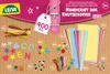 LENA Bastelkoffer Pink 400T Papier Wackelaugen Produktbild-Vorschau 5