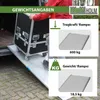 TRUTZHOLM Eventrampe 198 cm Taglast 600kg Alu grau Produktbild-Vorschau 3