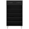 vidaXL Schuhschrank Schwarz 60x35x105 cm Holzwerkstoff Produktbild-Vorschau 14