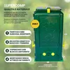 SUPERCOMP Premium Compostiera 350 L, Protezione Totale Anteprima dell’immagine prodotto 5
