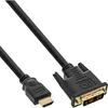 InLine HDMI-DVI Kabel, vergoldete Kontakte, HDMI ST auf DVI Produktbild-Vorschau 1