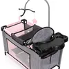 Viaclôžková posteľ pre bábiky do 46 cm sivá s jednorožcom Náhľad obrázku produktu 8