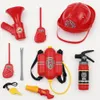 Feuerwehrmann-Kostüm für Kinder inkl. Zubehör – Set mit Produktbild-Vorschau 3