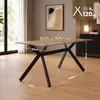 CLP Tischbeine Cascada Schwarz Tischgestell X-Form für DIY Produktbild-Vorschau 2