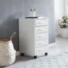Finebuy – szafka na kółkach Sonoma 33 x 63 x 38 cm, Podgląd zdjęcia produktu 2