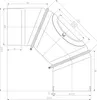 Gomito mobile 150/90 Anteprima dell’immagine prodotto 2