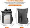 7MAGIC RollTop Rucksack 20L-25L, Laptoptasche 15,6 Zoll Produktbild-Vorschau 4