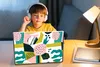 MuchoWow® Laptop Aufkleber Sticker Cover Erdbeeren - Muster Produktbild-Vorschau 3