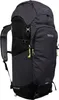 A black and gray backpack with yellow accents, shown from a side-angle against a white background. Náhľad obrázku produktu