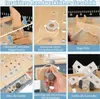 COSTWAY Werkbank Kinder aus Holz, Werkzeugbank mit Tafel, Produktbild-Vorschau 3