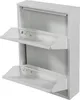 Schuhkipper 'Sokndal' mit 2 Klappen Metall 71 x 50 x 15 cm Produktbild-Vorschau 10