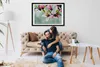 Bild - Bilderrahmen - 100 cm x 70 cm - MDF - Rahmen - Foto Produktbild-Vorschau 3