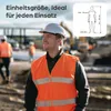 4 Sicherheitsweste - Warnwesten Set mit Tasche – e EN ISO Produktbild-Vorschau 3