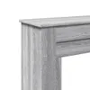 vidaXL Obostavba krbu šedá Sonoma 90x30x90 cm materiál na Náhľad obrázku produktu 7
