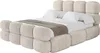 ALTDECOR Polsterbett mit Bettkasten - NOMA-Z 180x200 Beige Produktbild-Vorschau 2