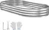 SucceBuy Metalowa podwyższona grządka 240 x 120 x 30 cm, Podgląd zdjęcia produktu 1