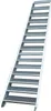 Stahltreppe verzinkt 17 Stufen Geschosshöhe 282-350cm / Produktbild-Vorschau 1